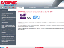 Tablet Screenshot of everfast.fr